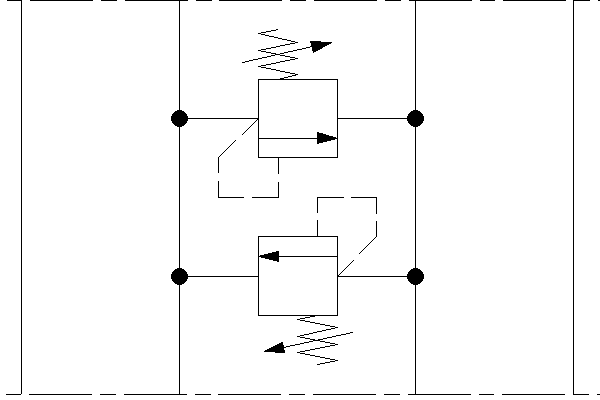 CETOP 3 RELIEF A TO B & B TO A 10 – 210 BAR ADJ.
