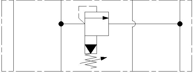 CETOP 3 RELIEF A TO T 10 – 210 BAR ADJ.