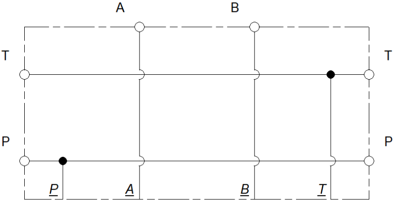 CETOP 3 ONE STATION MANIFOLD