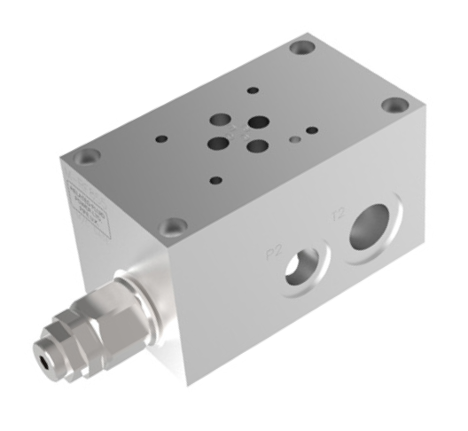 Hydrastore Cetop 03 Subplate with Relief