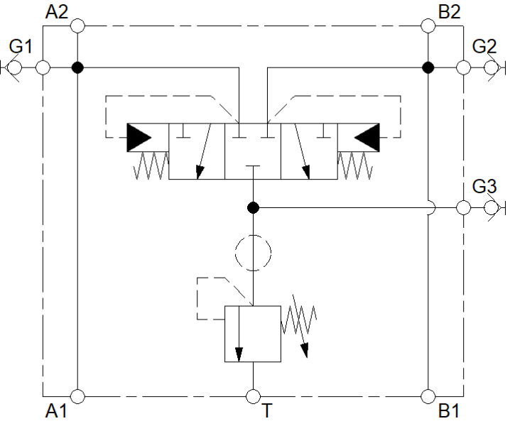 HOT OIL SHUTTLE WITH PURGE RELIEF (20 BAR)