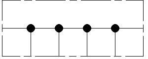 3/4 -1/2 BSP – 4 STATION PIPING MANIFOLD